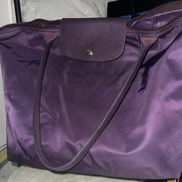 Longchamp Pliage Tote with long handles - Picture 4 of 4